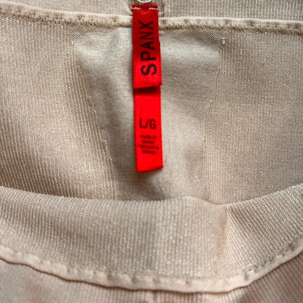 SPANX High-Waisted Shapewear Shorts in Nude